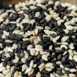 White and Black Sesame Seeds